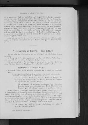 Versammlung zu Lübeck. - 1356 Febr. 2.