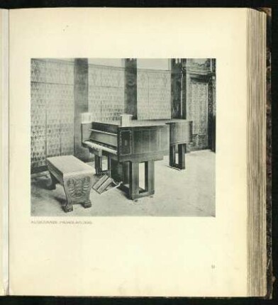 Musikzimmer, Phonola-Flügel