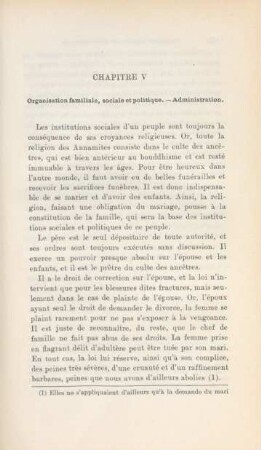 Chapitre V. Organisation familiale, sociale et politique ...