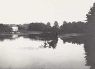 Hohburg, Ortsteilansicht mit Dorfteich