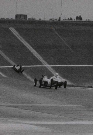 Avus. Training der Rennwagen Formel 3