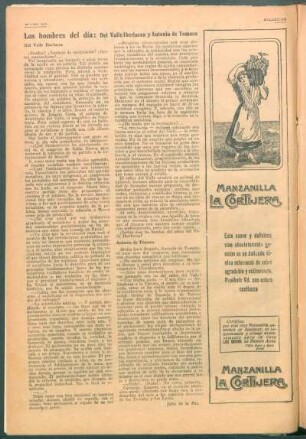 Los hombres del día : Del Valle Iberlucea y Antonio de Tomaso