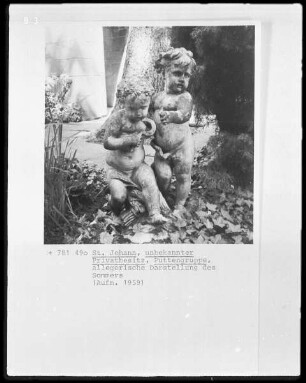 Puttengruppe, allegorische Darstellung des Sommers