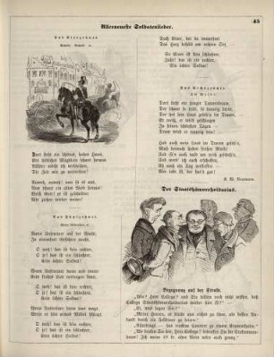 "Allerneueste Soldatenlieder" "Der Staatshämorrhoidarius"