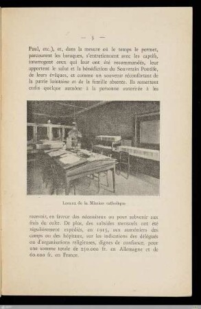 Locaux de la Mission catholique