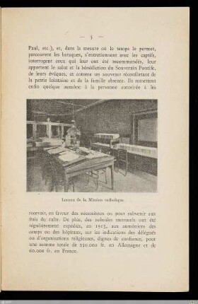 Locaux de la Mission catholique