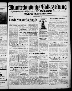 Münsterländische Volkszeitung : Rheiner Volksblatt : Westfälische Nachrichten : allgemeiner Anzeiger für Rheine und Neuenkirchen