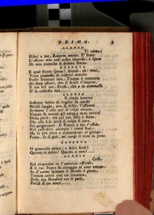 Il Prigioniero : Commedia