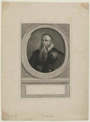 Bildnis des Jacobus Trigland