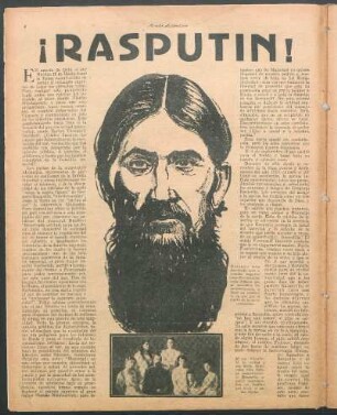 ¡Rasputin! El monje siniestro de Rusia