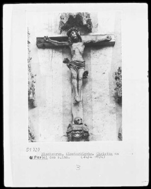 Der Gekreuzigte mit Heiligen — Der gekreuzigte Christus