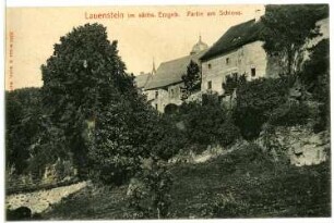 Lauenstein. Am Schloss