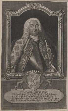 Bildnis des Johann Friedrich von Schönberg