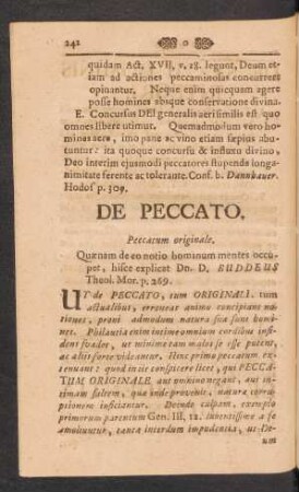 De Peccato