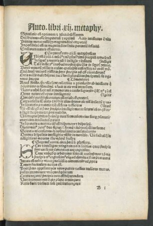 Sequuntur autori. circa primum li. physicorum.
