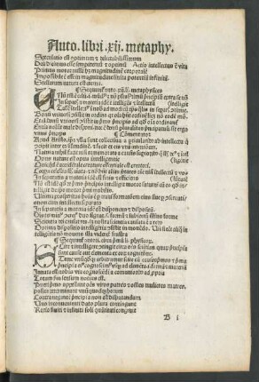 Sequuntur autori. circa primum li. physicorum.
