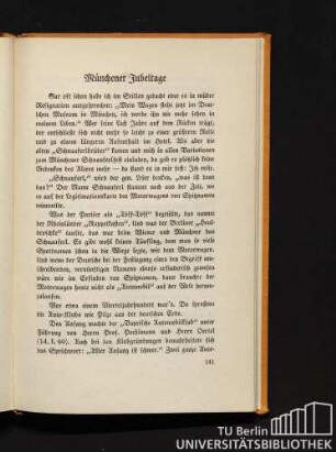 Münchener Jubeltage.
