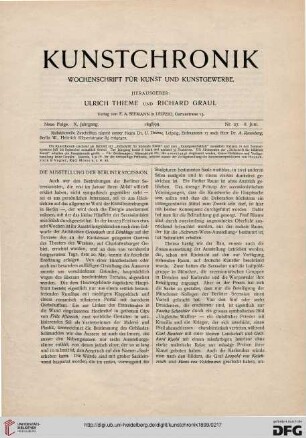 Die Ausstellung der Berliner Secession