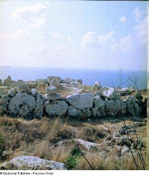 Malta. Mnajdra. Osttempel