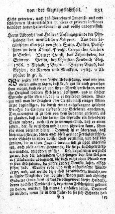 Anfangsgründe der Physiologie des menschlichen Körpers.