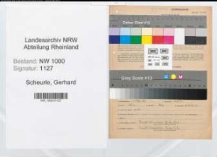 Entnazifizierung Gerhard Scheurle, geb. 10.08.1921 (Arzt)