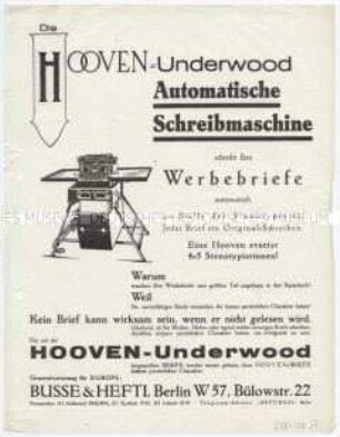 Automatische Schreibmaschine