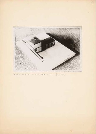 Wochenendhaus: Modell