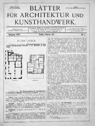 No. 2, Februar 1911