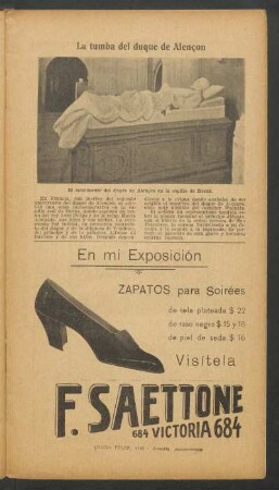 La tumba del duque de Alençon­­