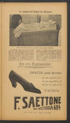 La tumba del duque de Alençon­­