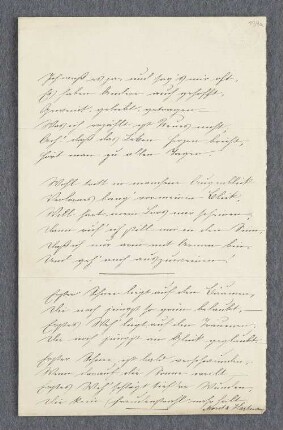 [Abschrift eines Textes von Moritz Hartmann]