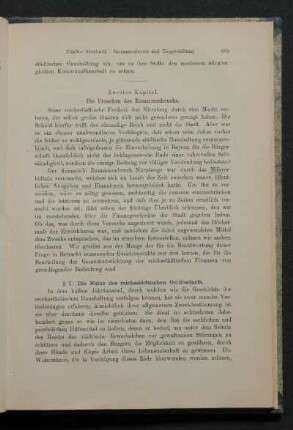Zweites Kapitel. Die Ursachen des Zusammenbruchs.