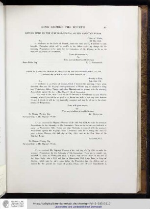 Copies of Waarants, orders, Letters, &c.