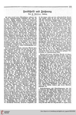 N.F. 5.1925: Handschrift und Zeichnung