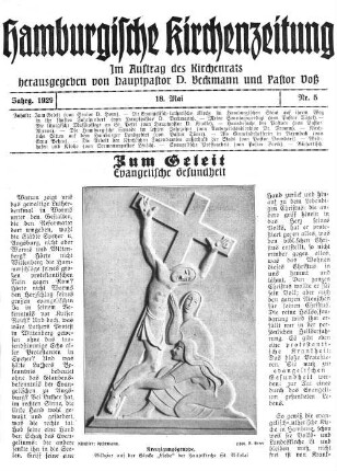 Zum Geleit : Evangelische Gesundheit
