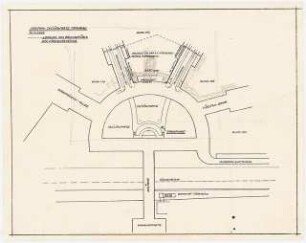 Johanneskirche, Berlin-Frohnau: Lageplan mit Bebauung