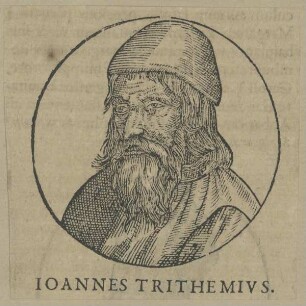Bildnis des Johannes Trithemius