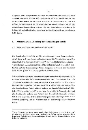 34-37, 5. Anbahnung und Ableistung der Gemeinnützigen Arbeit