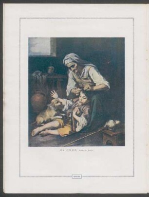 "El aseo" - [Ilustración] : (Cuadro de Murillo)