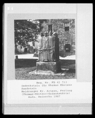 Gedenkstein für Thomas Müntzer