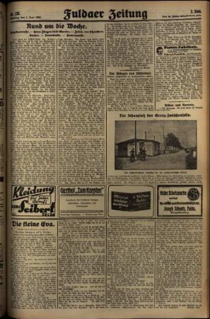Zweite Ausgabe vom Sonntag, den 01. Juni 1930.