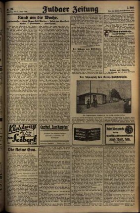 Zweite Ausgabe vom Sonntag, den 01. Juni 1930.