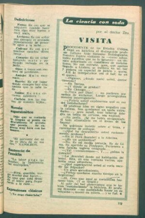 Visita : La ciencia con soda