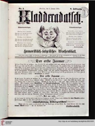Hefte 1-5, Januar 1855