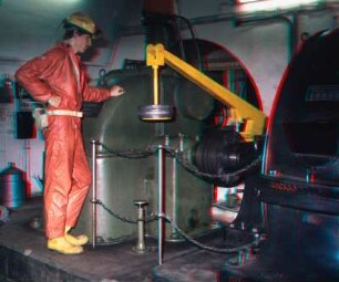 Sankt Andreasberg, Grube Samson, Sieberstollen: Kraftwerk, Oberwerk