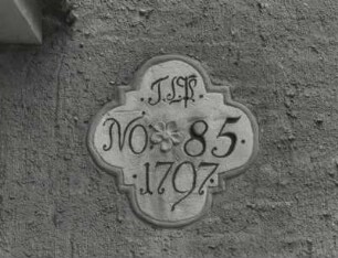 Inschrifttafel, Höckendorf (Kreis Kamenz)