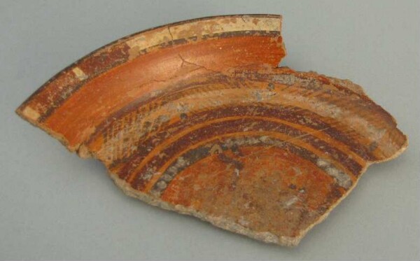 Fragment of a clay bowl