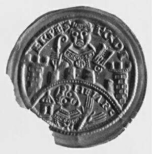 Erzbischof Heinrich I. (von Wartburg) 1142-1153 - Pfennig