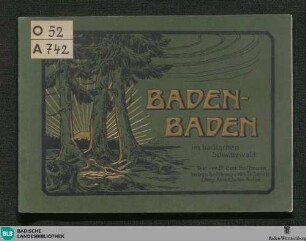 Baden-Baden im badischen Schwarzwald