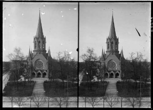 Karlsruhe Christuskirche Gesamtansicht